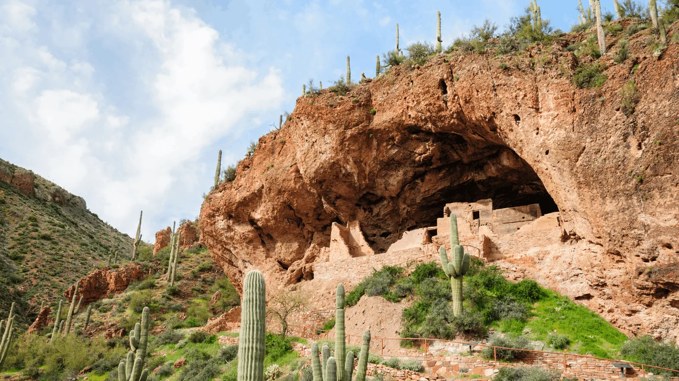 tonto national monument near globe arizona