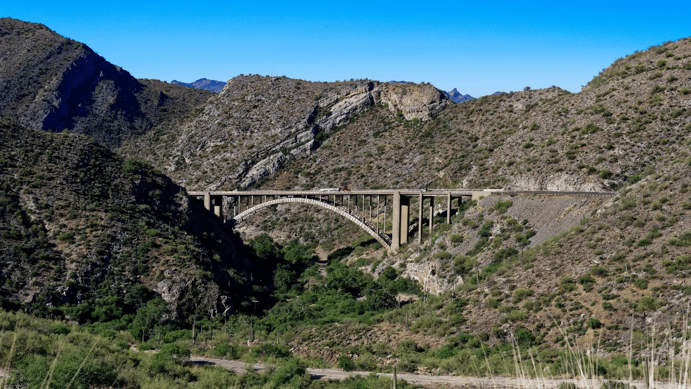 pinal mountains near globe arizona