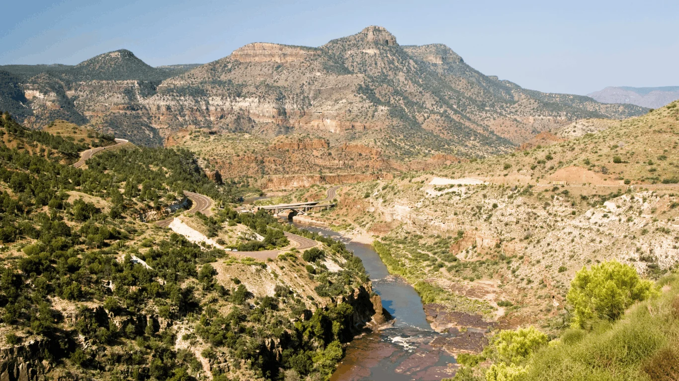 salt river canyon in arizona